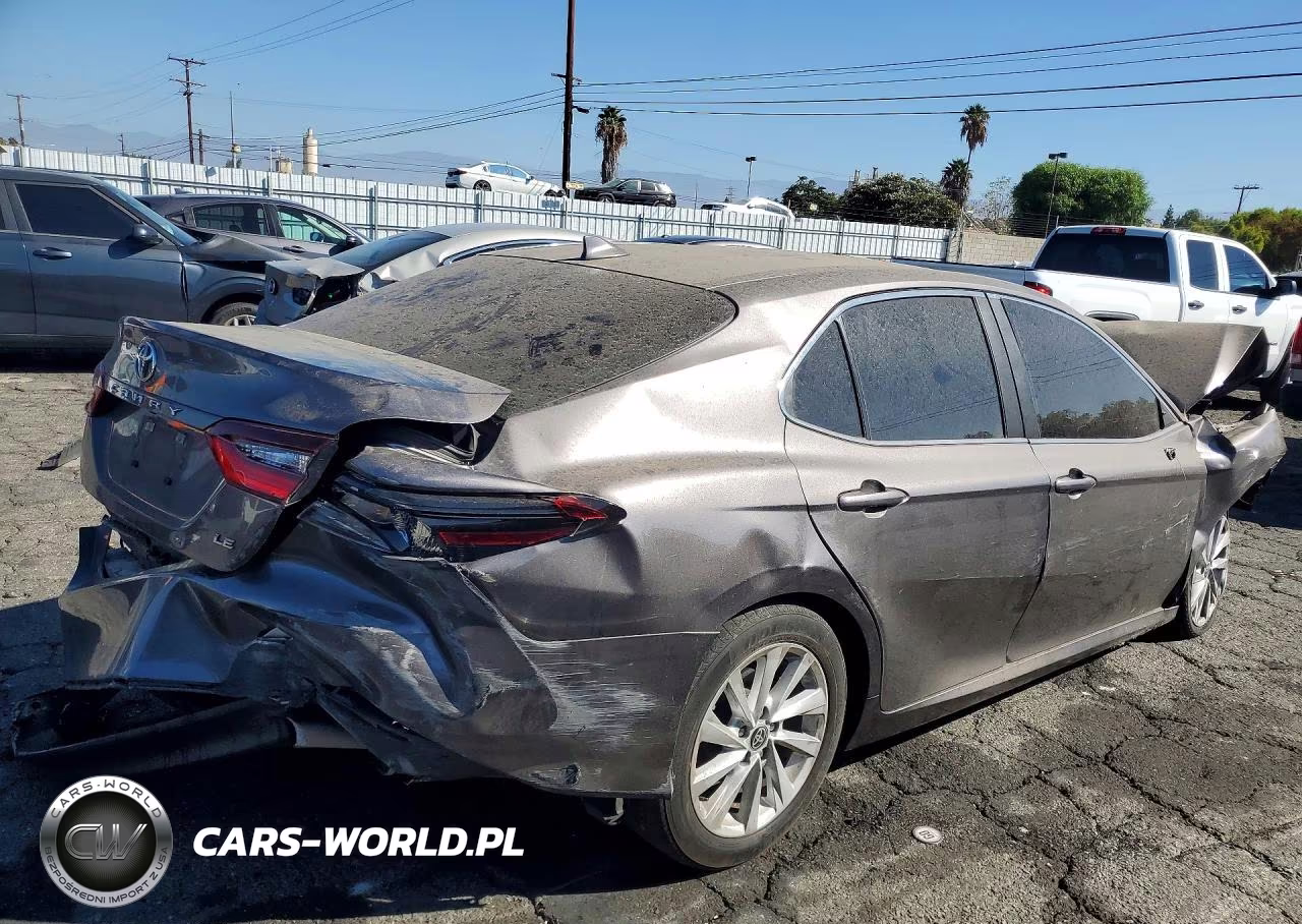 2022 Toyota Camry Le VIN:4T1R11AK7NU705061 - 3