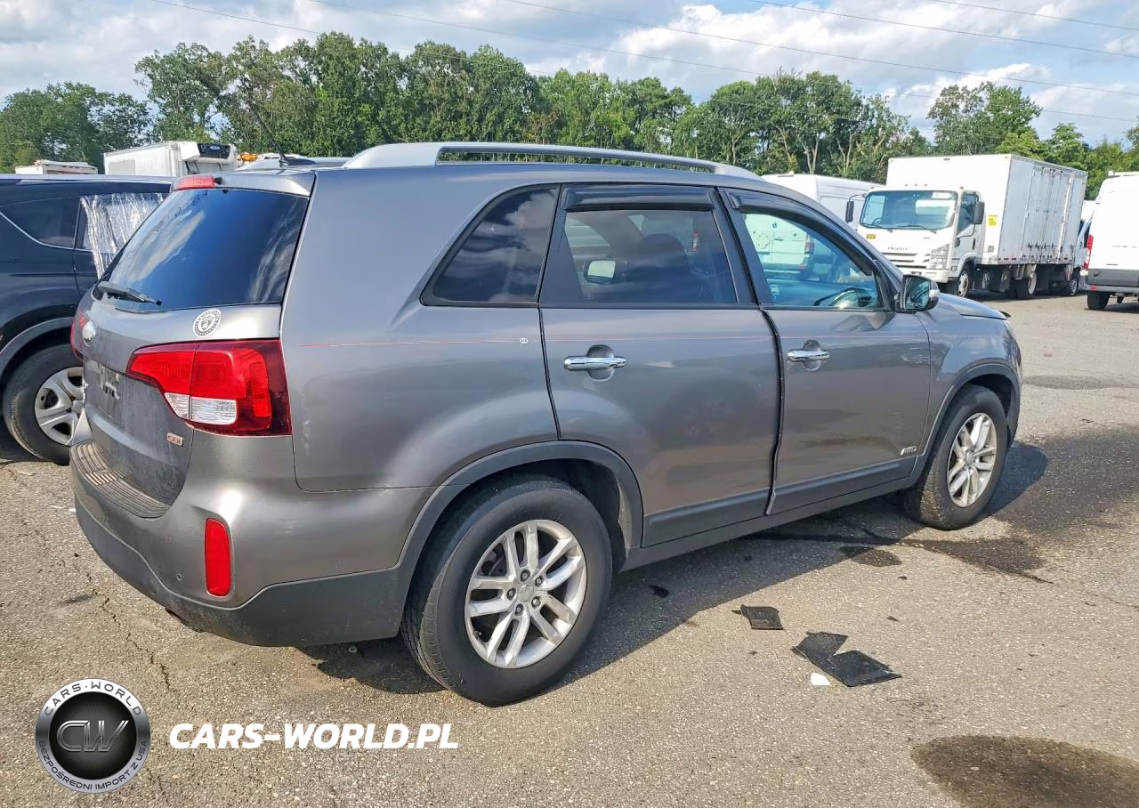 2014 Kia Sorento Lx VIN:5XYKTCA65EG439250 - 3