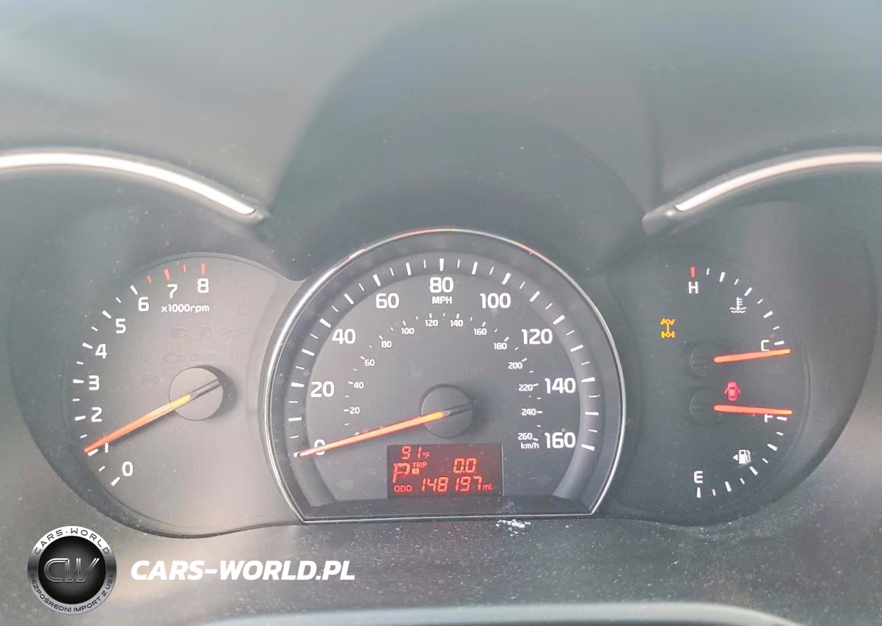 2014 Kia Sorento Lx VIN:5XYKTCA65EG439250 - 9