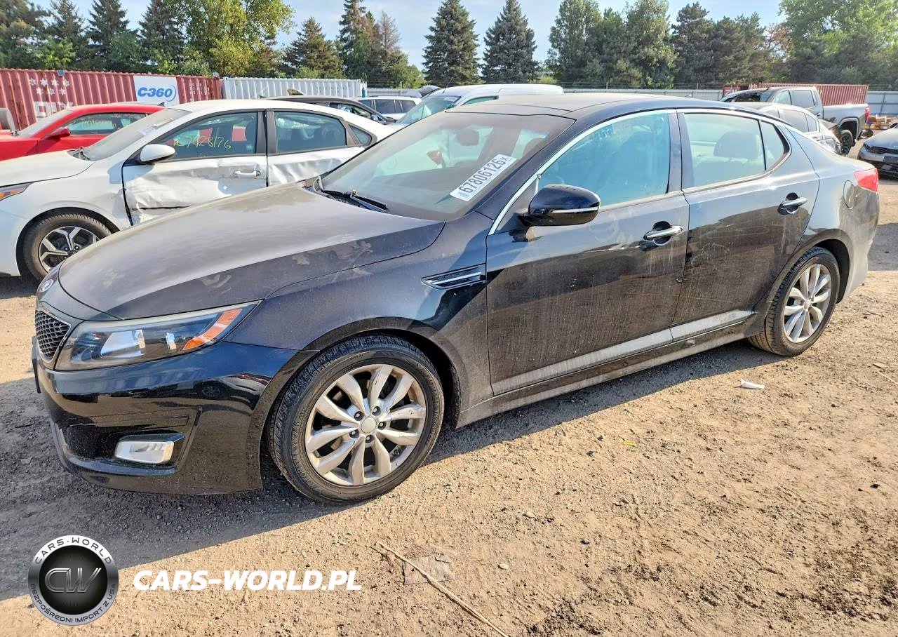 2015 Kia Optima Ex VIN:5XXGN4A76FG379337 - 1