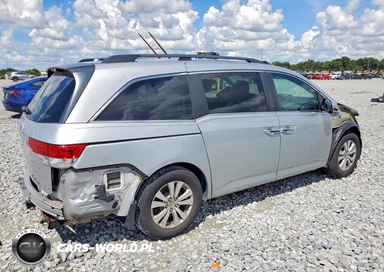 2015 Honda Odyssey Exl VIN:5FNRL5H69FB056503 - 3