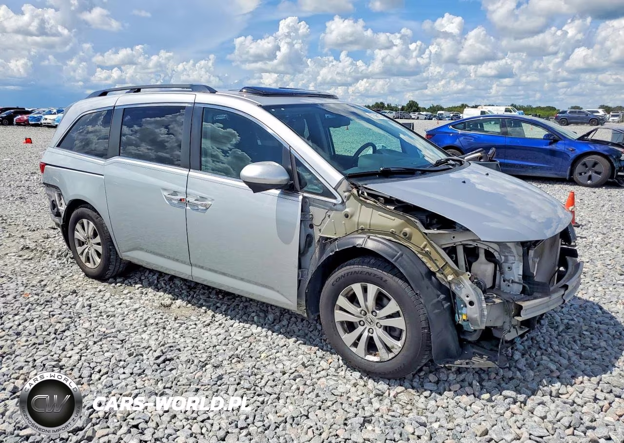 2015 Honda Odyssey Exl VIN:5FNRL5H69FB056503 - 4