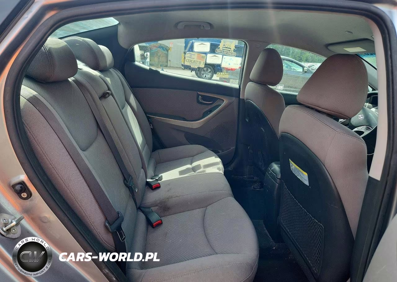 2013 Hyundai Elantra Gls VIN:KMHDH4AE5DU790000 - 10