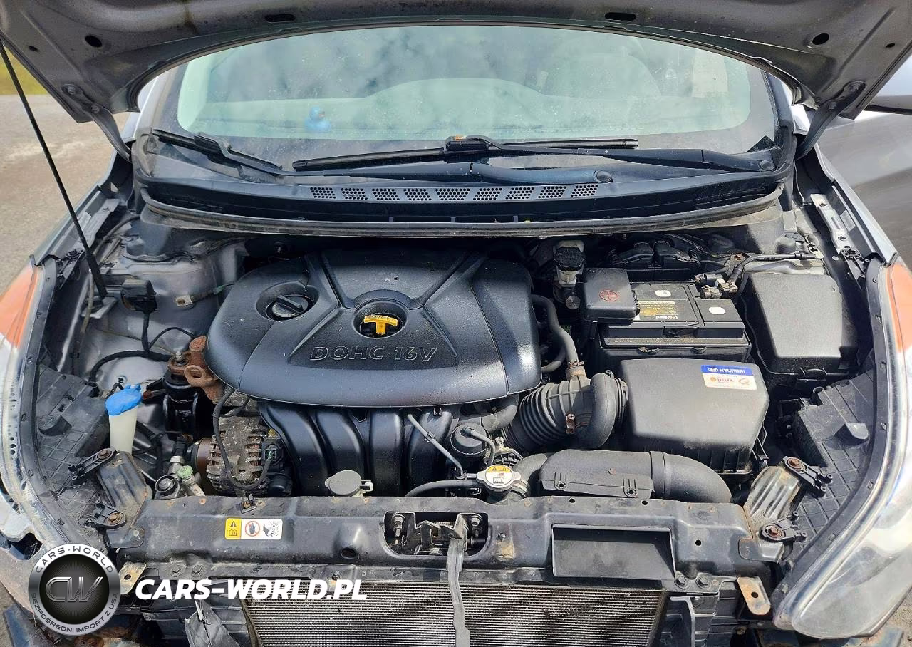 2013 Hyundai Elantra Gls VIN:KMHDH4AE5DU790000 - 11