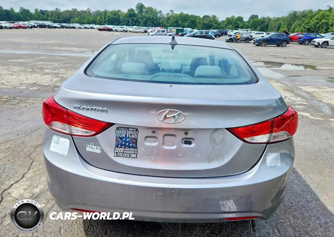 2013 Hyundai Elantra Gls VIN:KMHDH4AE5DU790000 - 6