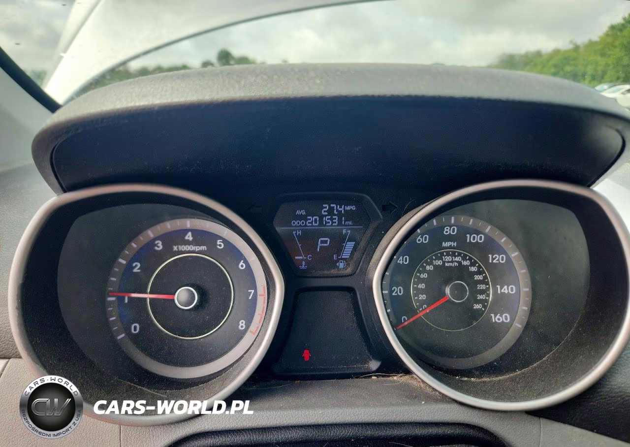 2013 Hyundai Elantra Gls VIN:KMHDH4AE5DU790000 - 9