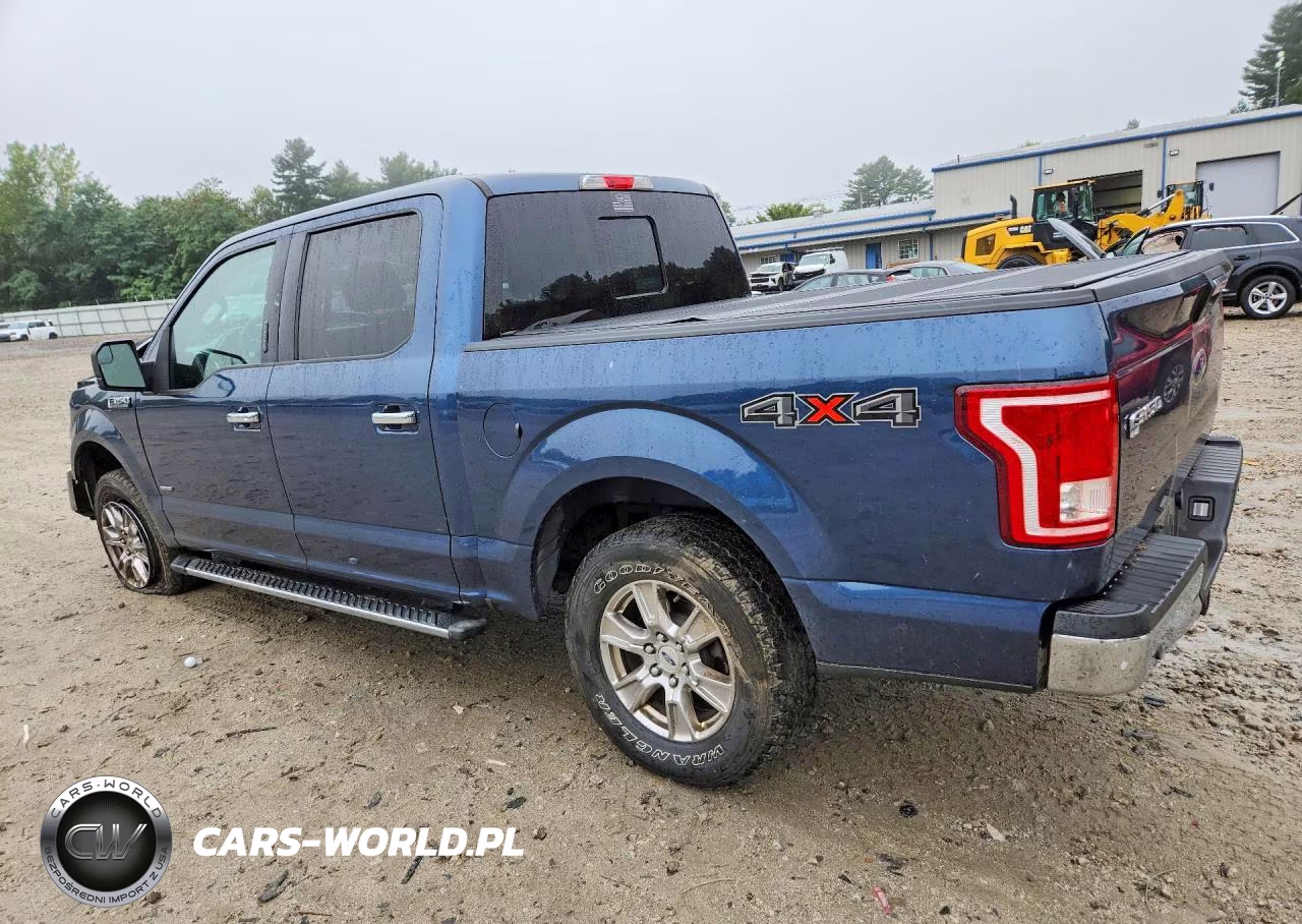 2017 Ford F150 Supercrew VIN:1FTEW1EP2HFA06343 - 2