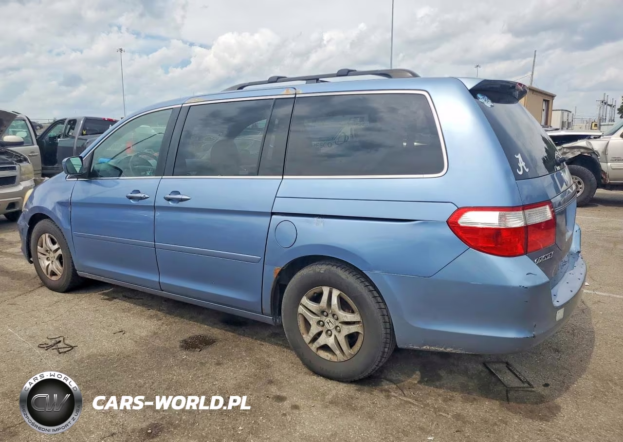 2007 Honda Odyssey Exl VIN:5FNRL38797B044107 - 2