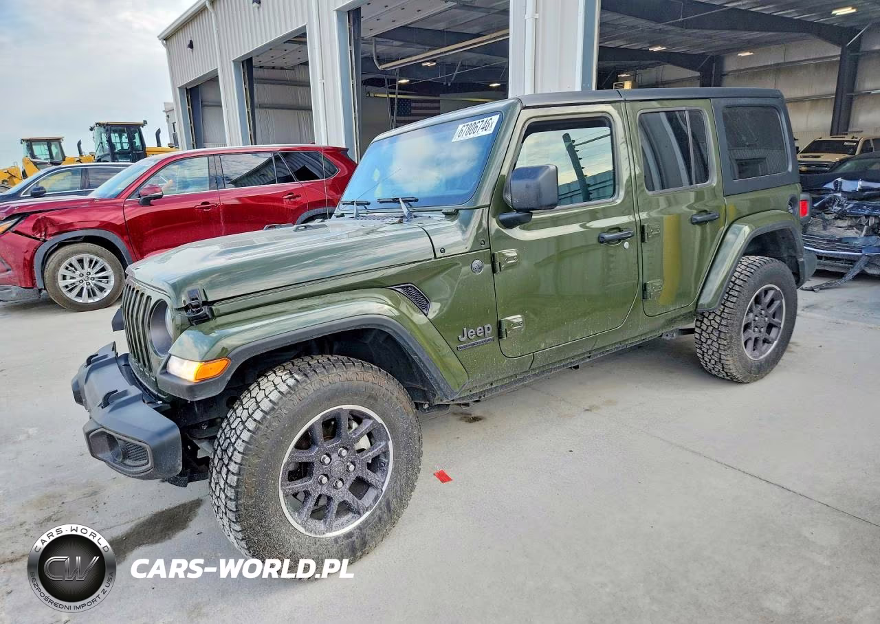 2021 Jeep Wrangler Unlimited Sport VIN:1C4HJXDGXMW711417 - 1
