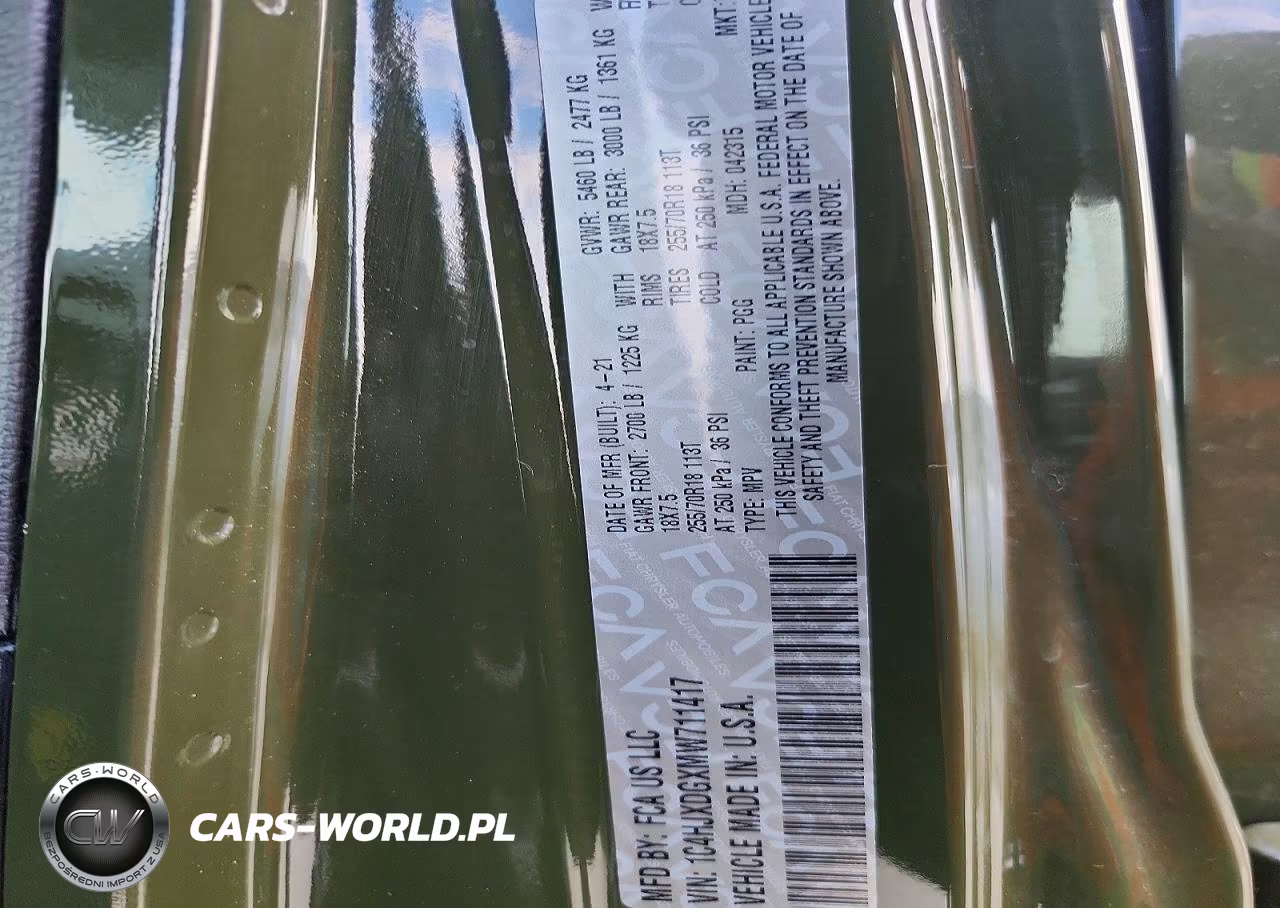 2021 Jeep Wrangler Unlimited Sport VIN:1C4HJXDGXMW711417 - 13