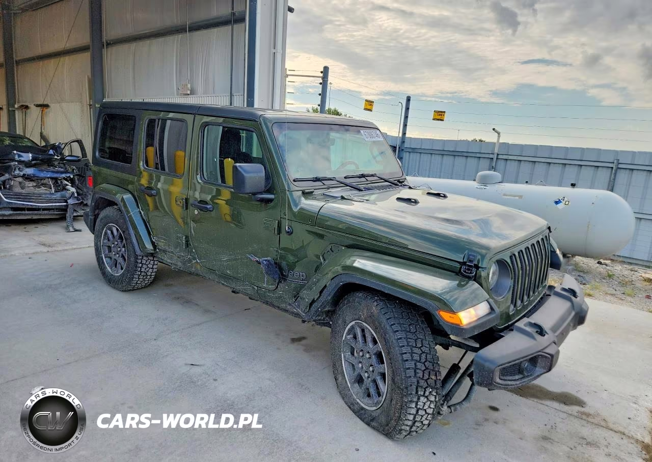 2021 Jeep Wrangler Unlimited Sport VIN:1C4HJXDGXMW711417 - 4