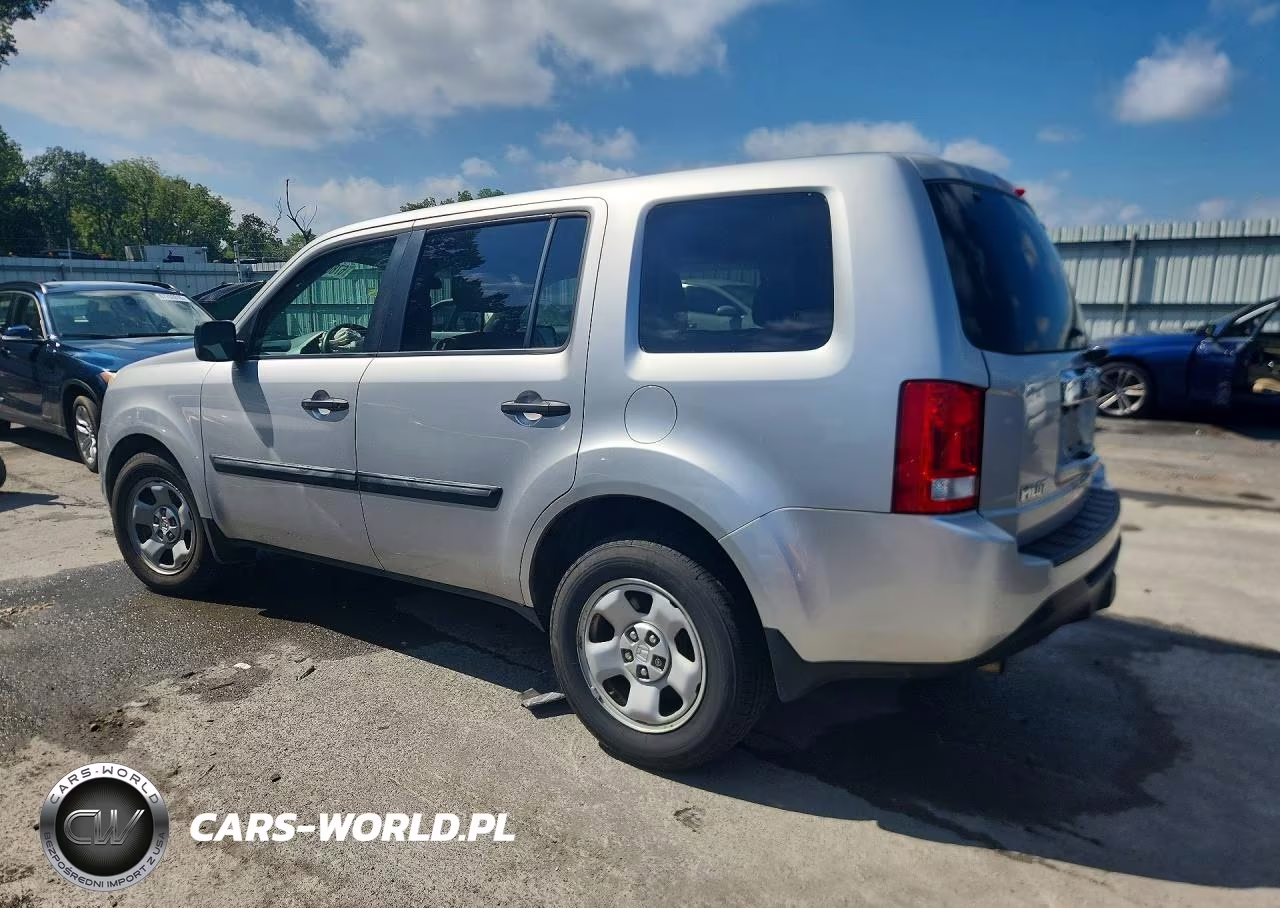 2014 Honda Pilot Lx VIN:5FNYF4H21EB026310 - 2