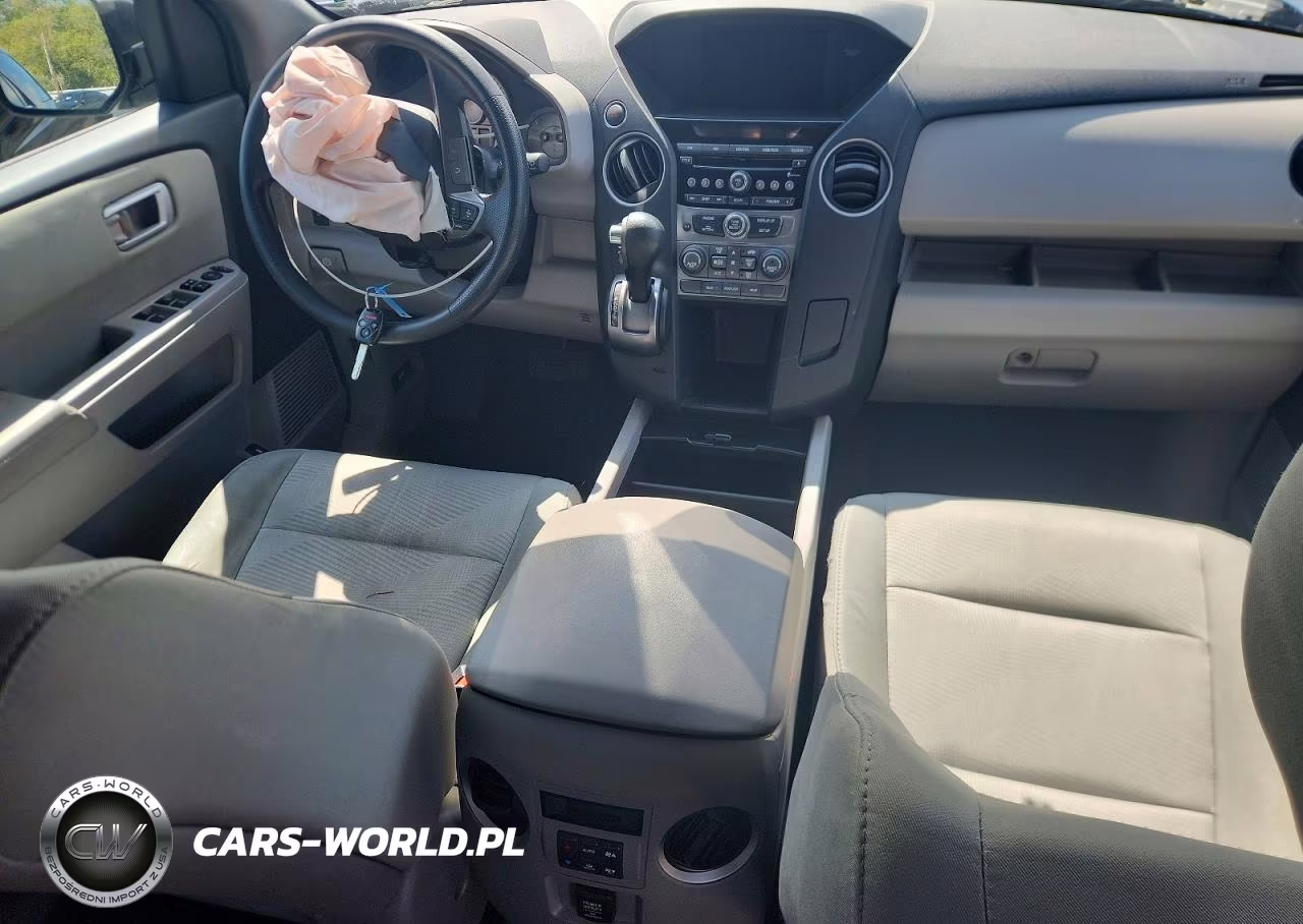 2014 Honda Pilot Lx VIN:5FNYF4H21EB026310 - 8