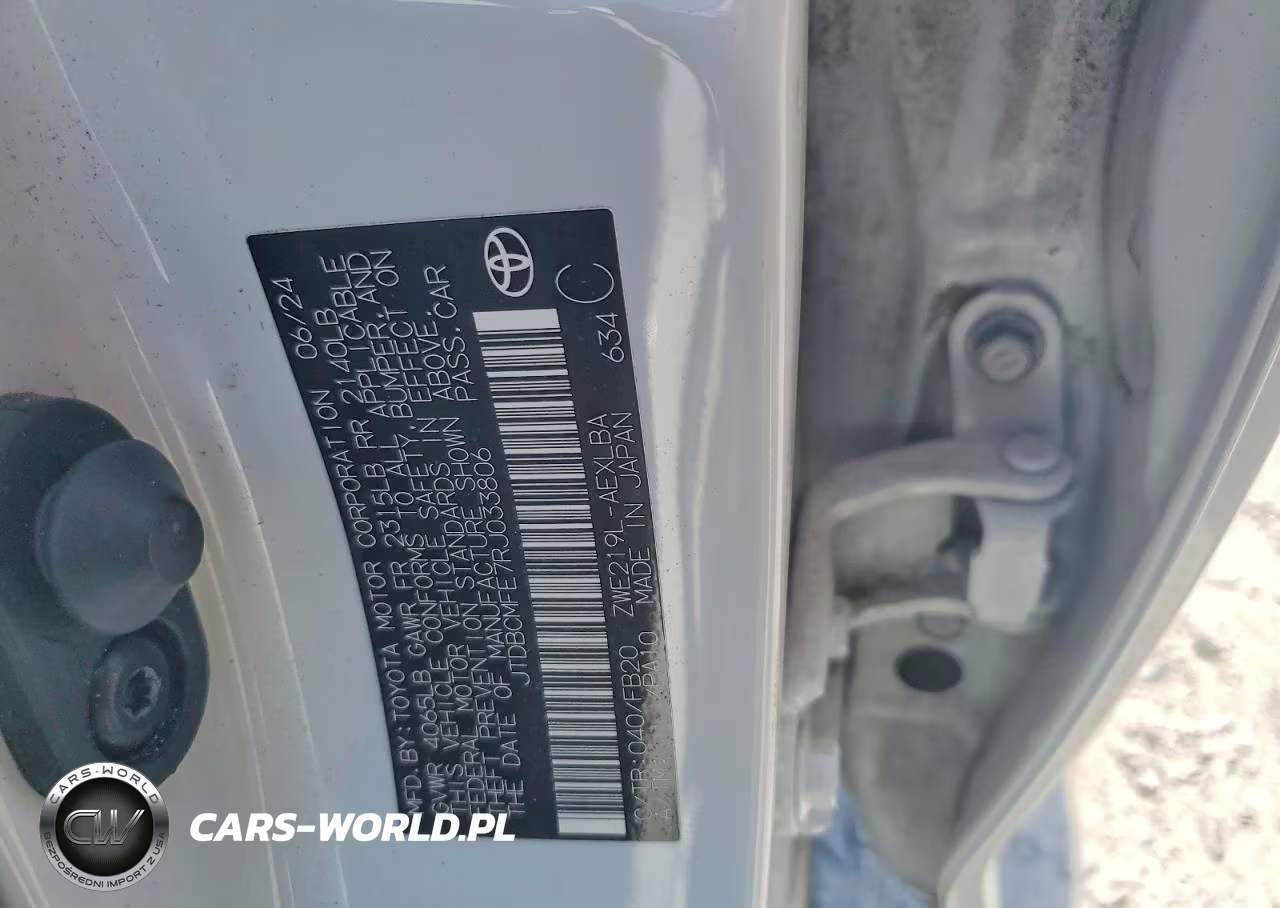 2024 Toyota Corolla Hybrid Le VIN:JTDBCMFE7RJ033806 - 12