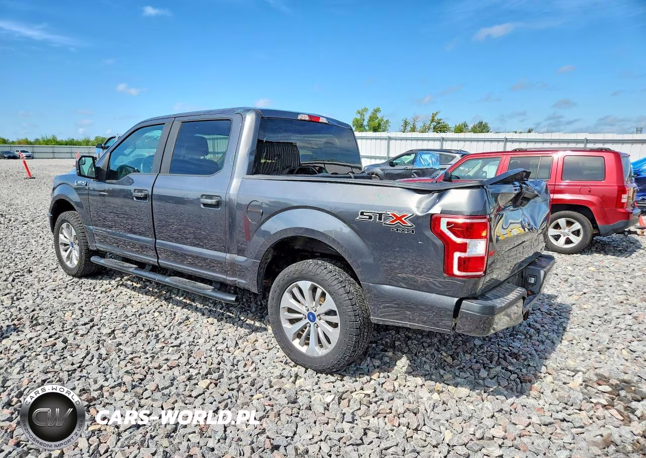 2018 Ford F150 Supercrew VIN:1FTEW1EP4JFD10845 - 2