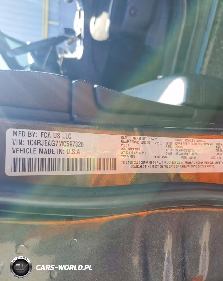 2021 Jeep Grand Cherokee Laredo VIN:1C4RJEAG7MC597326 - 13