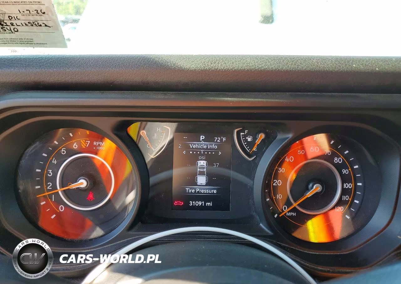 2024 Jeep Gladiator Sport VIN:1C6HJTAG1RL125962 - 9