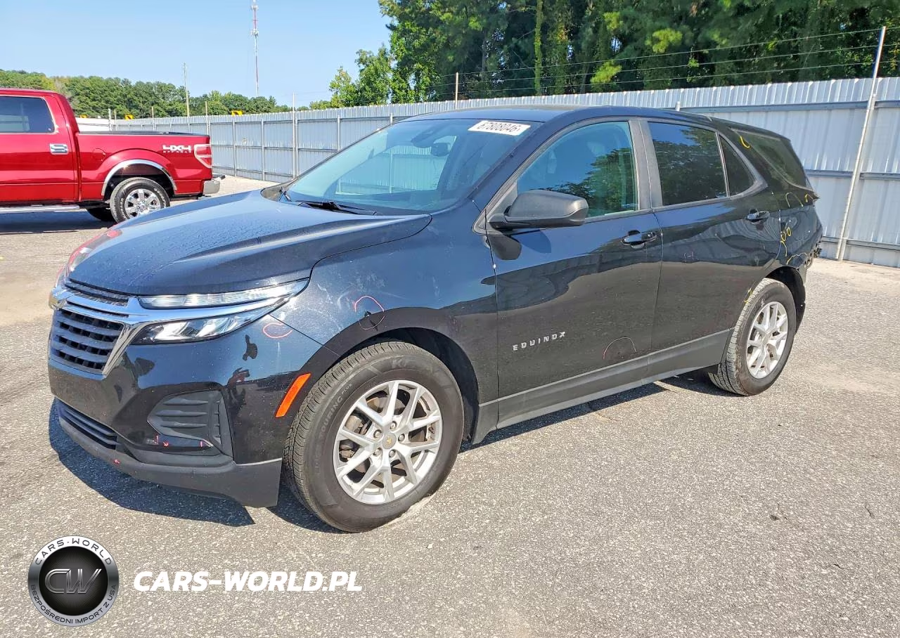 2022 Chevrolet Equinox Ls VIN:2GNAXHEV7N6100878 - 1