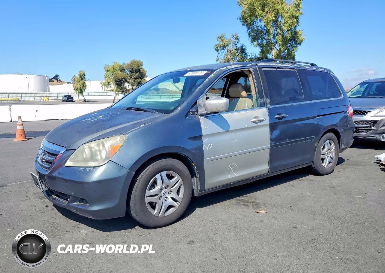 2005 Honda Odyssey Ex-L VIN:5FNRL38705B052562 - 1