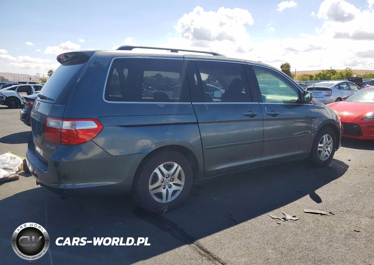 2005 Honda Odyssey Ex-L VIN:5FNRL38705B052562 - 3