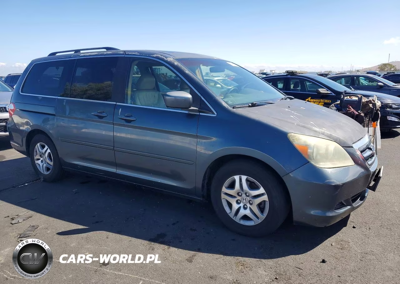 2005 Honda Odyssey Ex-L VIN:5FNRL38705B052562 - 4