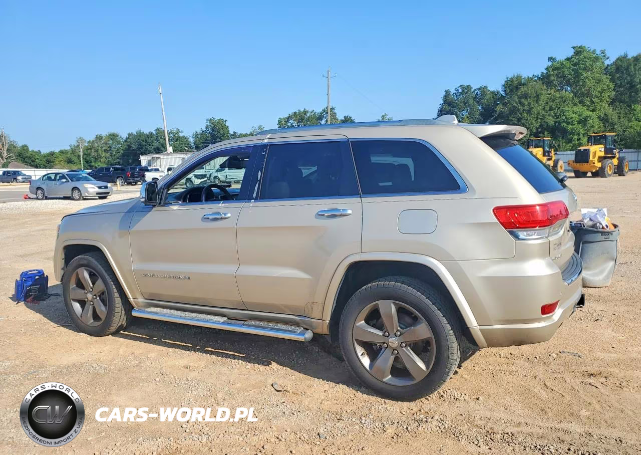 2014 Jeep Grand Cherokee Overland VIN:1C4RJFCT8EC162123 - 2