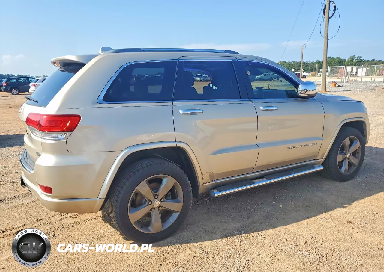 2014 Jeep Grand Cherokee Overland VIN:1C4RJFCT8EC162123 - 3