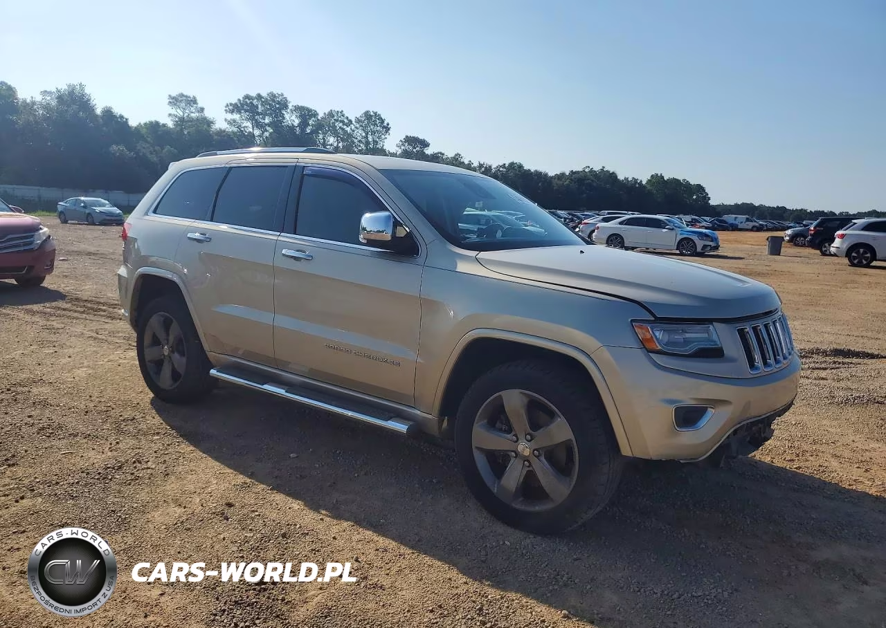 2014 Jeep Grand Cherokee Overland VIN:1C4RJFCT8EC162123 - 4