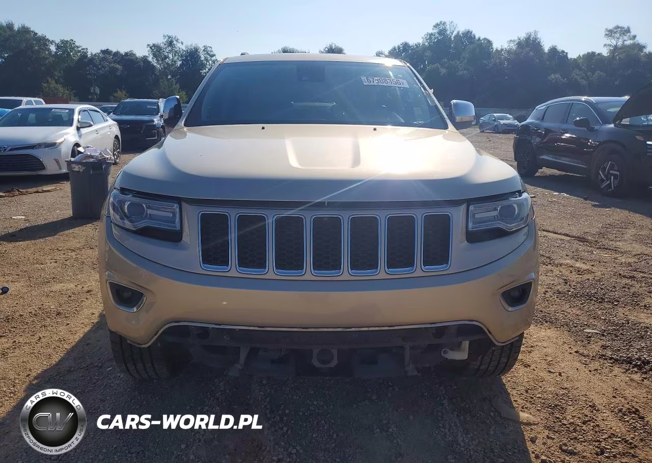 2014 Jeep Grand Cherokee Overland VIN:1C4RJFCT8EC162123 - 5