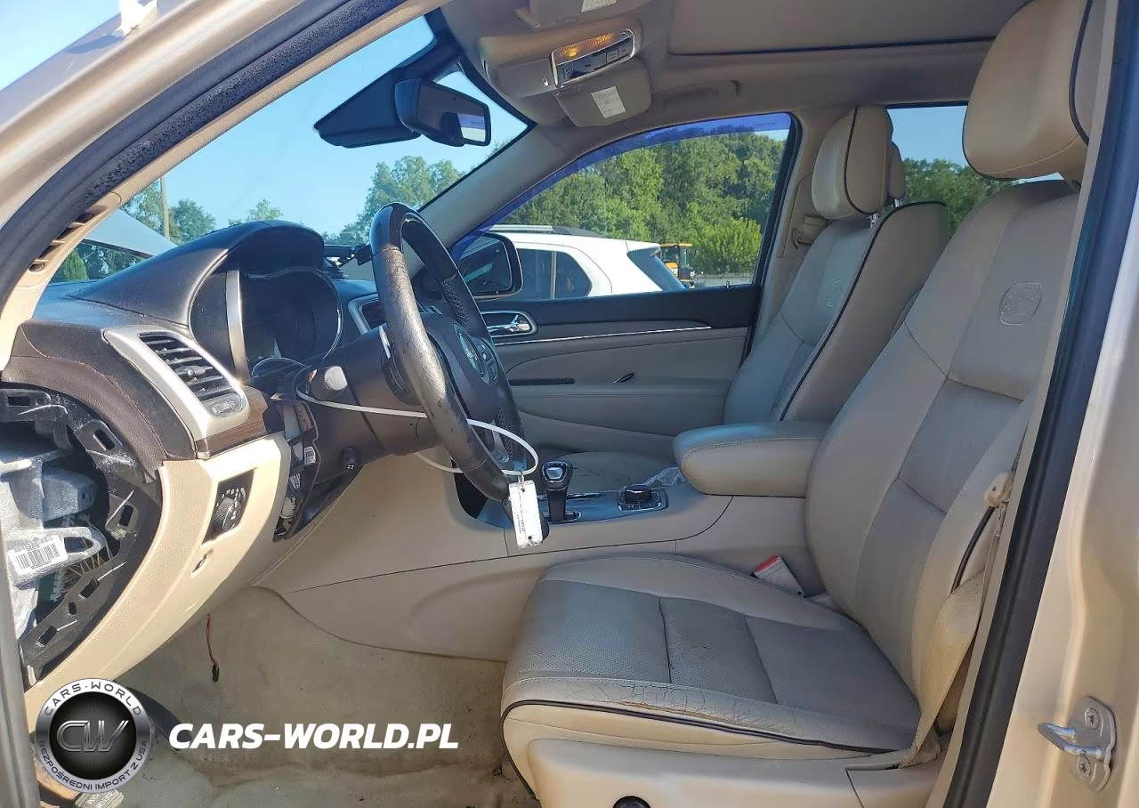 2014 Jeep Grand Cherokee Overland VIN:1C4RJFCT8EC162123 - 7