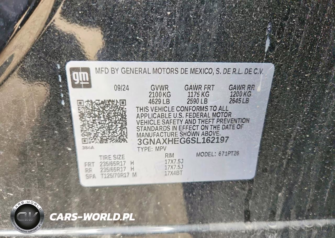 2025 Chevrolet Equinox Lt VIN:3GNAXHEG6SL162197 - 13
