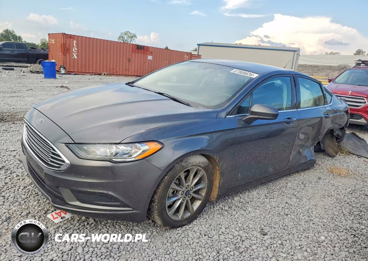 2017 Ford Fusion Se VIN:3FA6P0H71HR338998 - 1