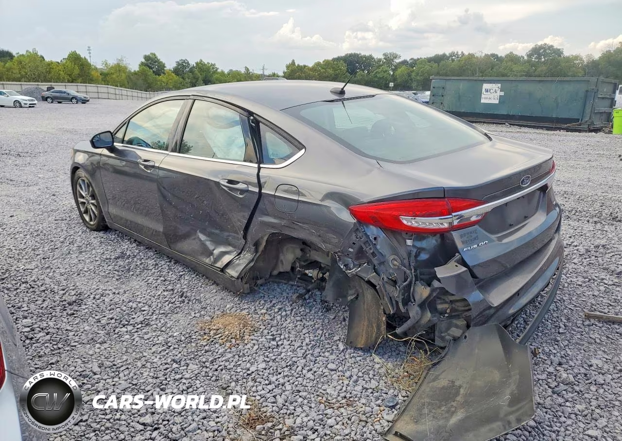 2017 Ford Fusion Se VIN:3FA6P0H71HR338998 - 2