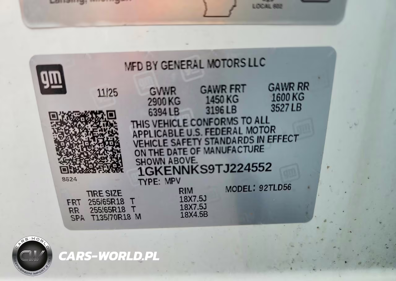 2026 GMC Acadia Elevation VIN:1GKENNKS9TJ224552 - 12