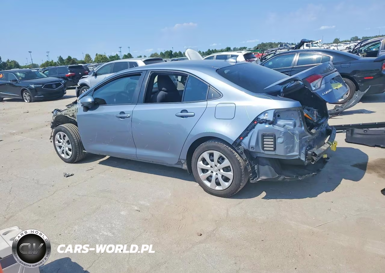 2021 Toyota Corolla Le VIN:5YFEPMAE7MP223327 - 2