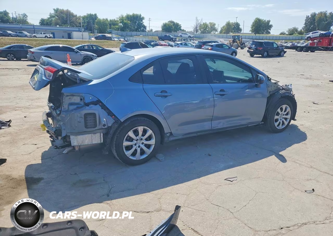 2021 Toyota Corolla Le VIN:5YFEPMAE7MP223327 - 3