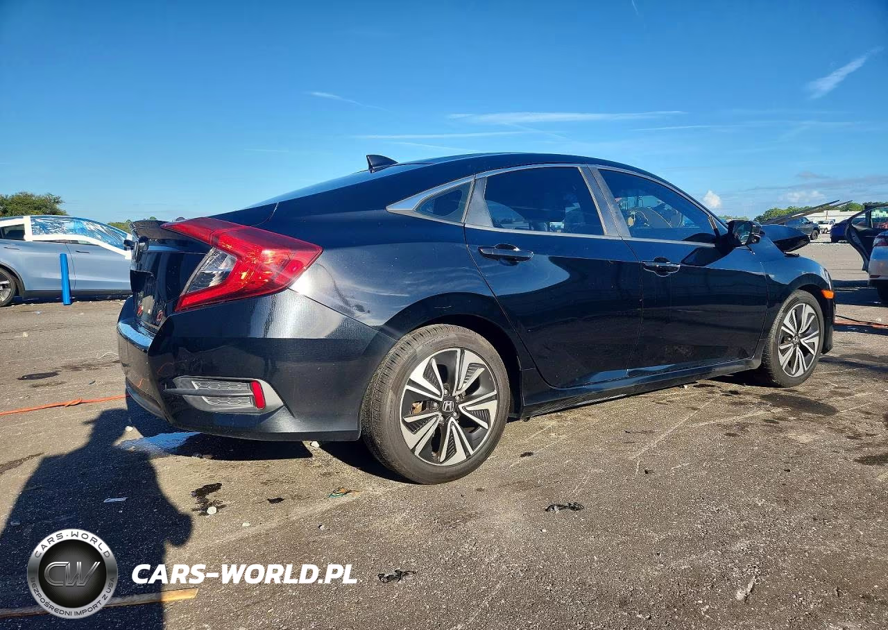 2018 Honda Civic Exl VIN:JHMFC1F71JX026240 - 3