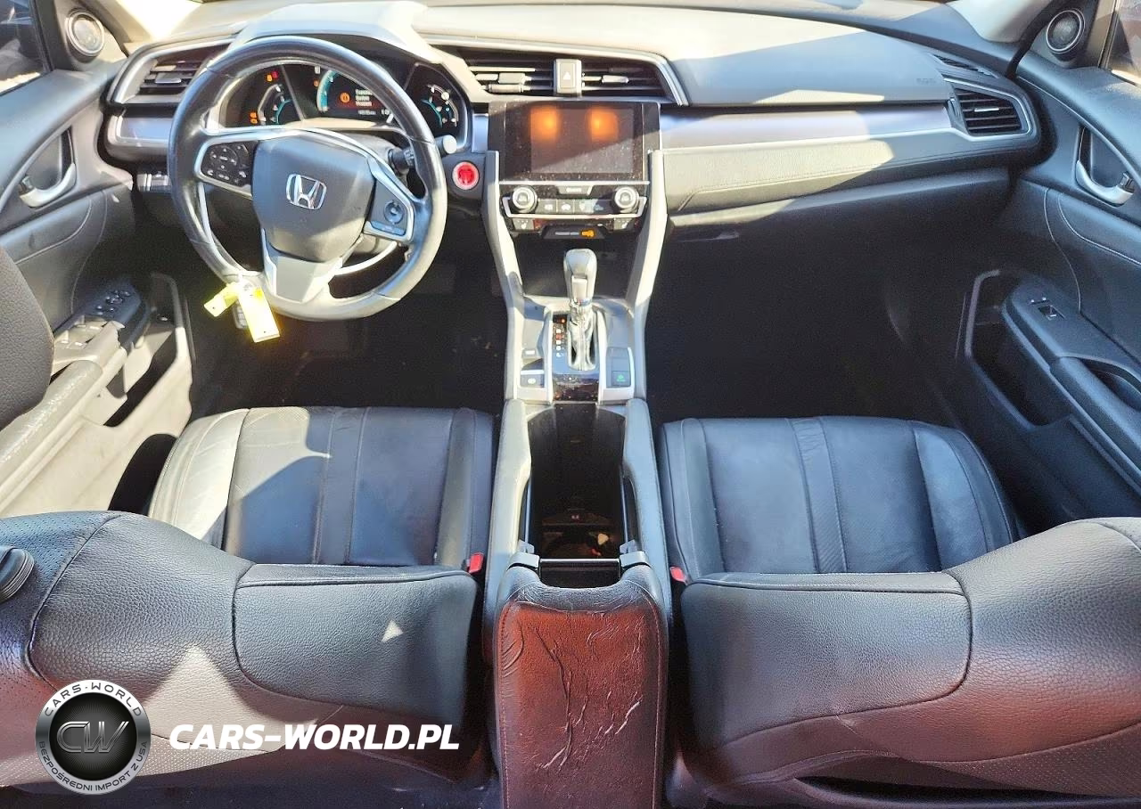 2018 Honda Civic Exl VIN:JHMFC1F71JX026240 - 8