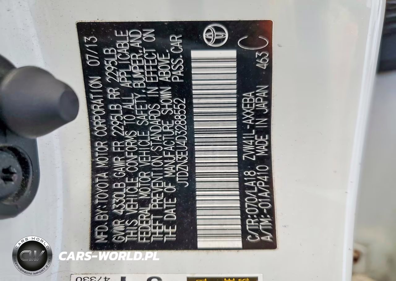 2013 Toyota Prius V Two VIN:JTDZN3EU4D3288552 - 13