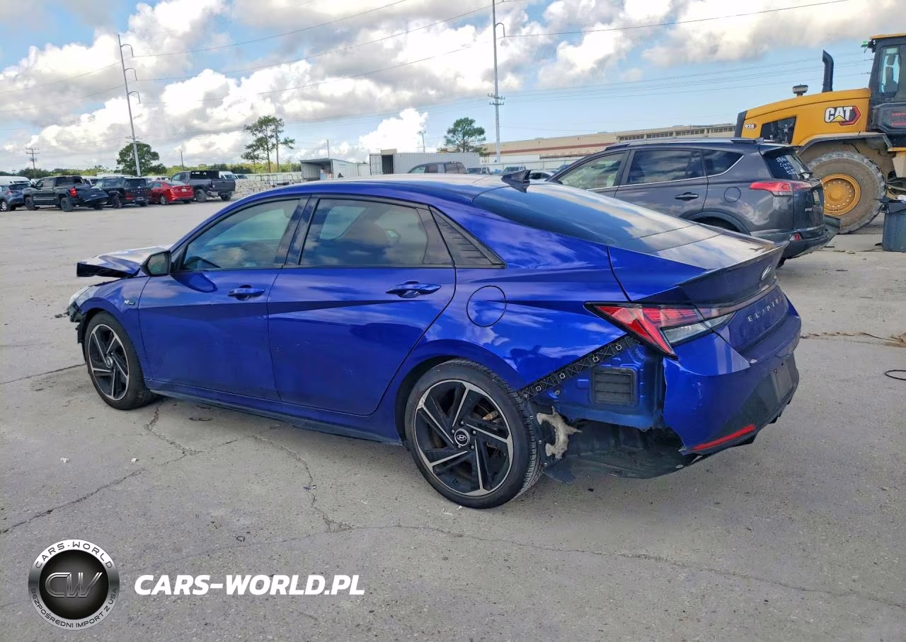 2022 Hyundai Elantra N Line VIN:KMHLR4AF9NU311015 - 2
