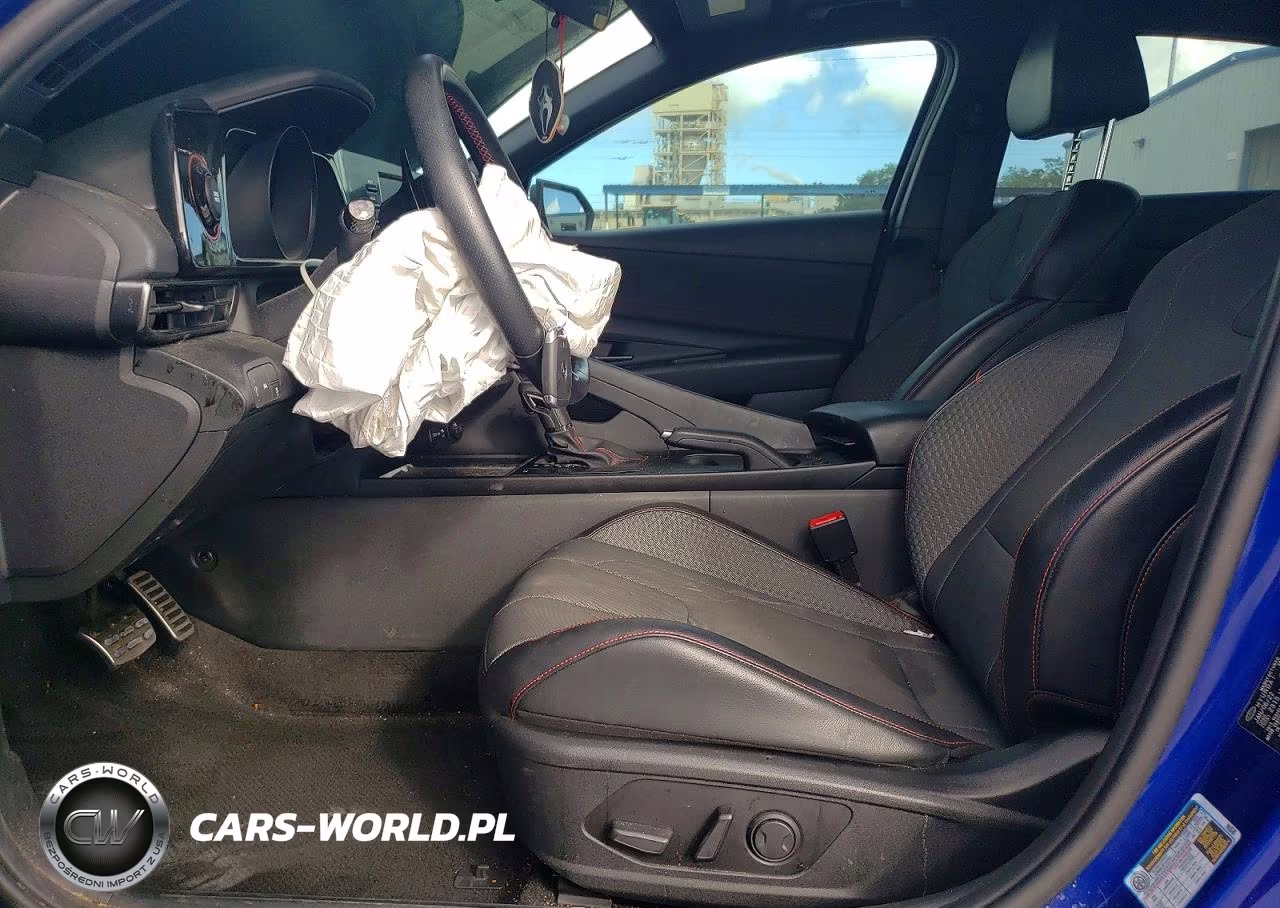 2022 Hyundai Elantra N Line VIN:KMHLR4AF9NU311015 - 7