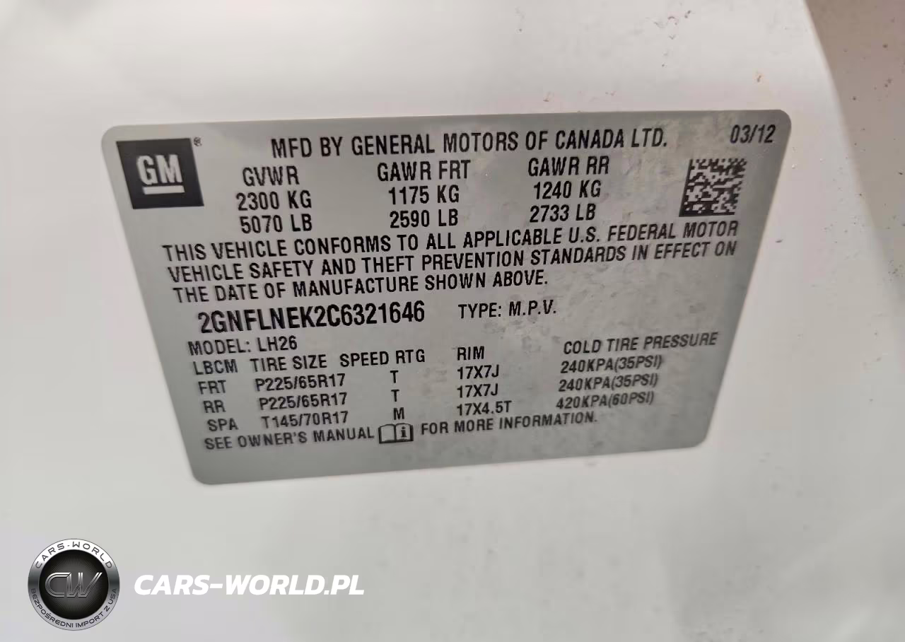 2012 Chevrolet Equinox Lt VIN:2GNFLNEK2C6321646 - 13