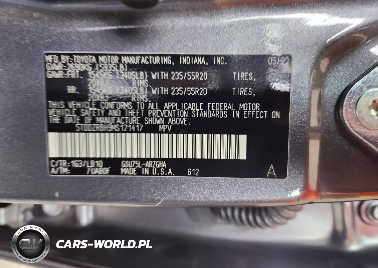 2021 Toyota Highlander Limited VIN:5TDDZRBH9MS121417 - 13