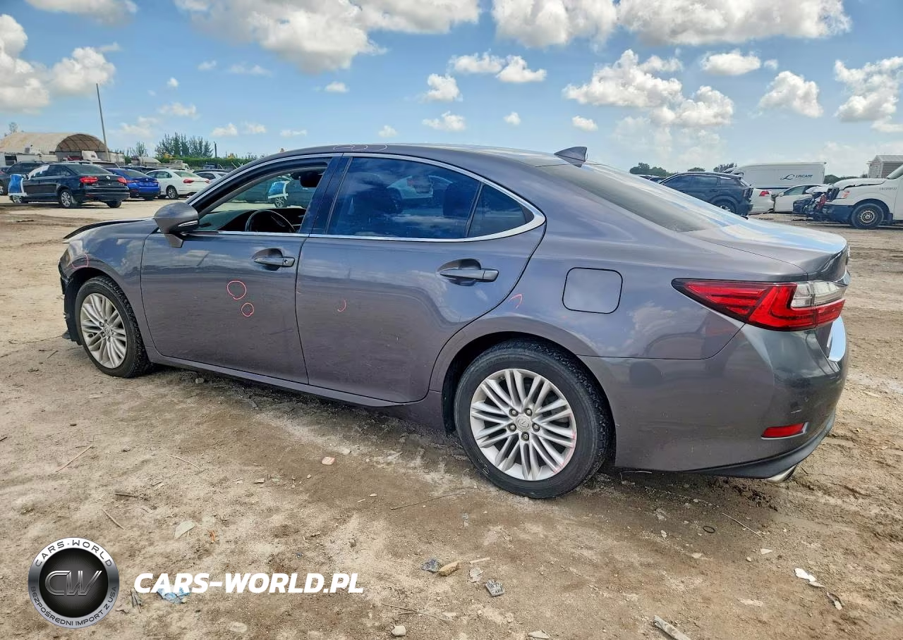 2017 Lexus Es 350 VIN:58ABK1GG1HU049387 - 2