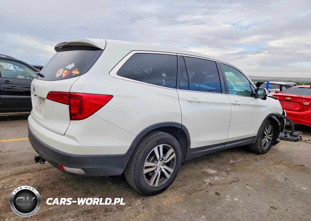 2017 Honda Pilot Exl VIN:5FNYF5H64HB025794 - 3