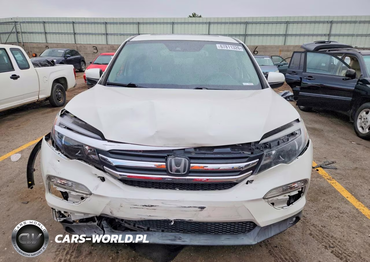 2017 Honda Pilot Exl VIN:5FNYF5H64HB025794 - 5