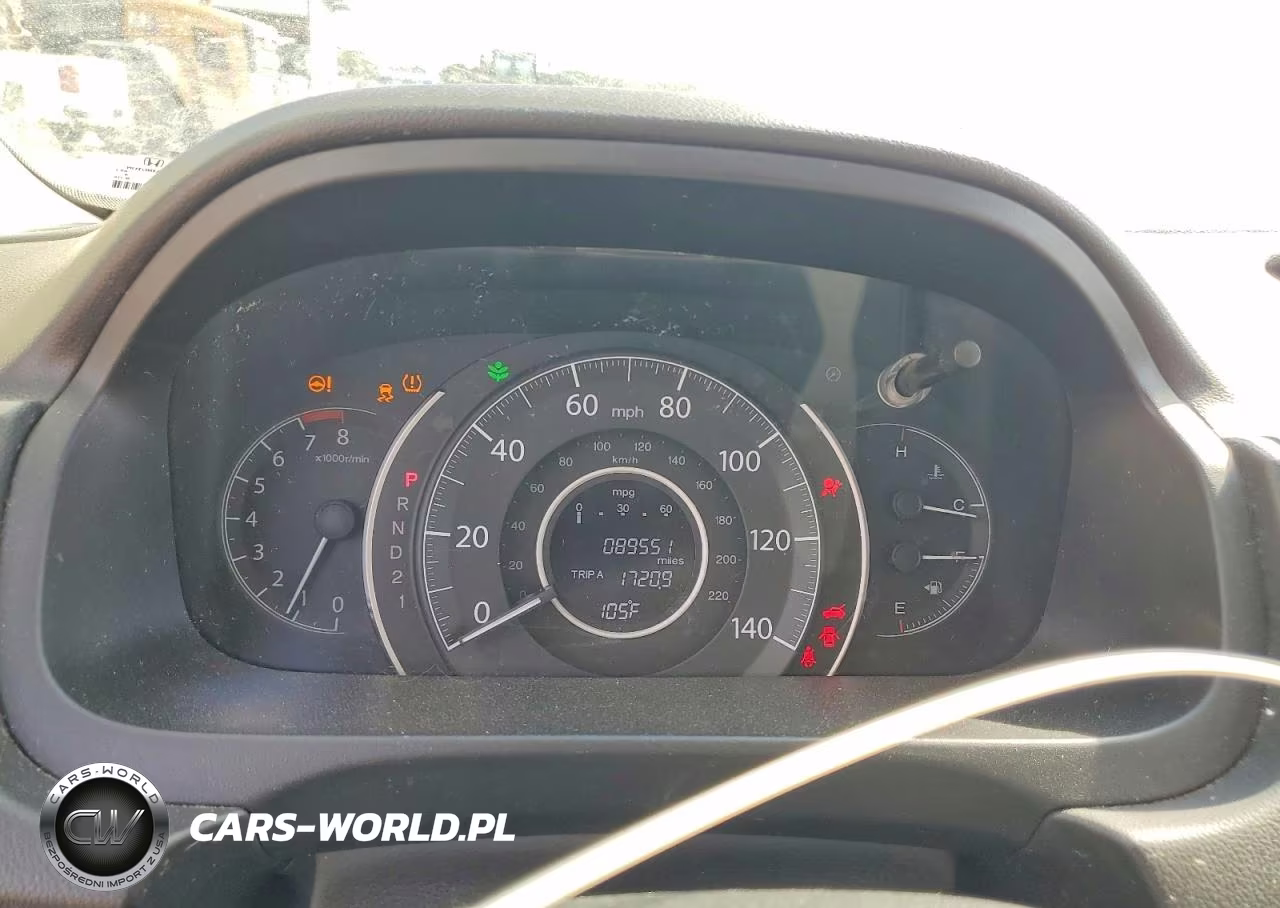2012 Honda Cr-V Lx VIN:5J6RM3H33CL036659 - 9