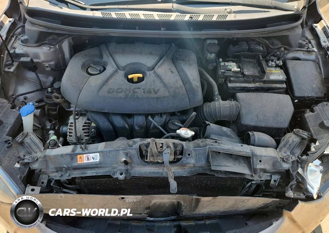 2013 Hyundai Elantra Gls VIN:5NPDH4AE9DH224047 - 11