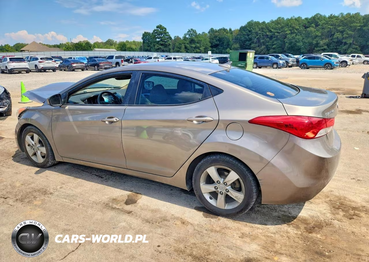 2013 Hyundai Elantra Gls VIN:5NPDH4AE9DH224047 - 2