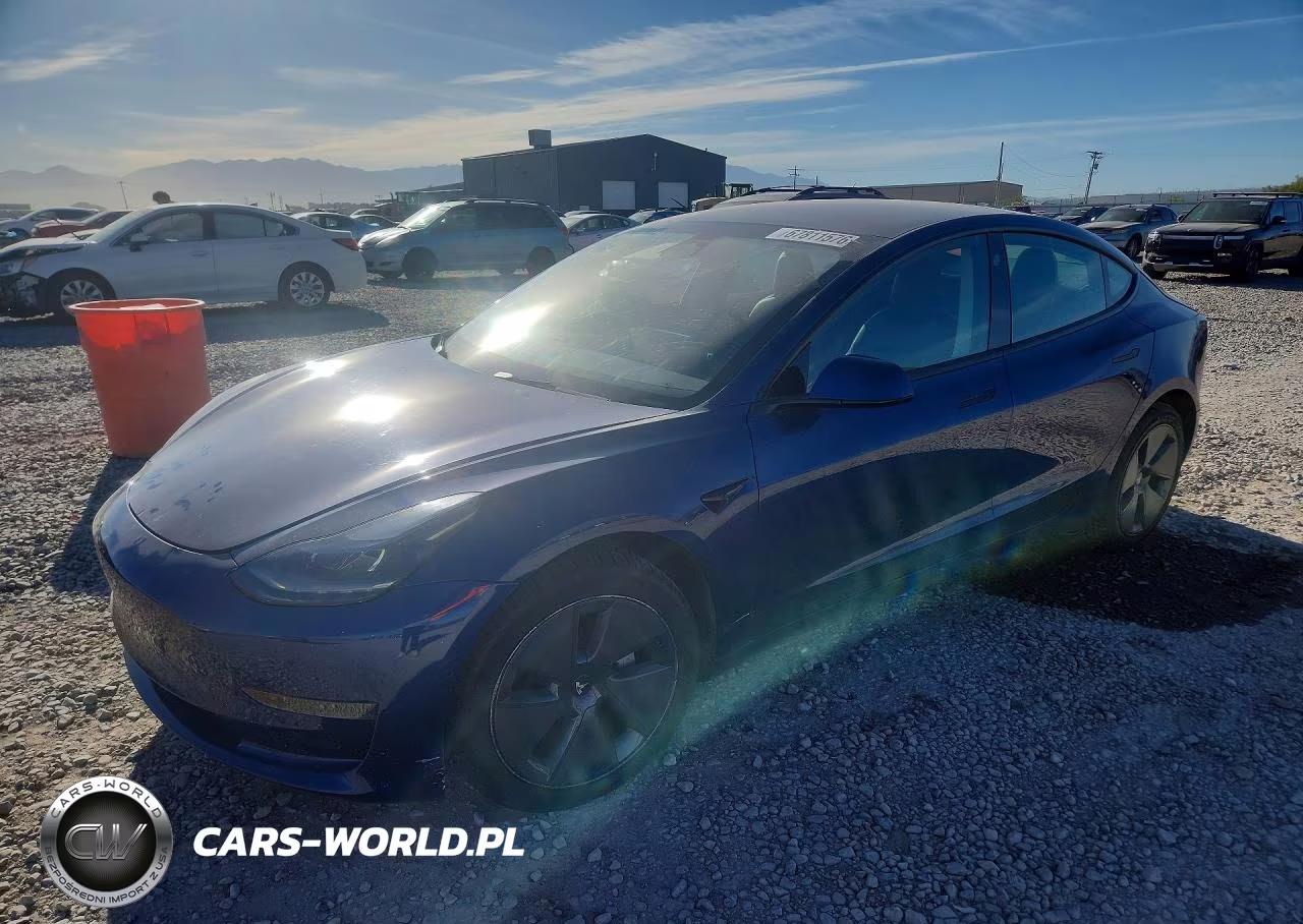 2022 Tesla Model 3 VIN:5YJ3E1EA3NF285761 - 1